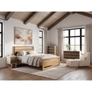  Zuo Repos 110642 Queen Bed - Brown IMAGE 7