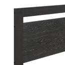  Zuo Repos 110640 Queen Bed - Black IMAGE 2