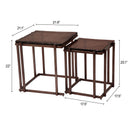  Zuo Shimai 110621 Nesting Tables - Bronze IMAGE 5