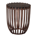  Zuo Kafig 110614 Side Table - Bronze IMAGE 1