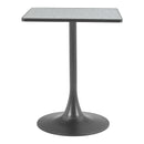  Zuo Spot 110409 Bistro Table - Gray/Black IMAGE 4