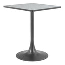  Zuo Spot 110409 Bistro Table - Gray/Black IMAGE 6