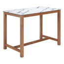  Zuo Fein 110587 Counter Table - White IMAGE 1