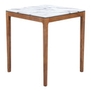  Zuo Eva 110586 Counter Table - White IMAGE 1