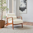  Zuo Macio 110571 Accent Chair - Cream IMAGE 6