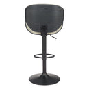  Zuo Meyane 110569 Barstool - Gray IMAGE 2