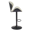 Zuo Meyane 110569 Barstool - Gray IMAGE 7