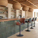  Zuo Meyane 110568 Barstool - Brown IMAGE 11