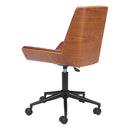  Zuo Maker 110567 Office Chair - Brown IMAGE 2