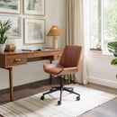 Zuo Maker 110567 Office Chair - Brown IMAGE 3