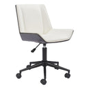  Zuo Maker 110566 Office Chair - White IMAGE 1