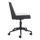  Zuo Maker 110566 Office Chair - White IMAGE 4