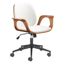  Zuo Ali 110564 Office Chair - White IMAGE 1