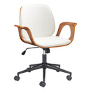 Zuo Ali 110564 Office Chair - White IMAGE 5