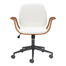  Zuo Ali 110564 Office Chair - White IMAGE 7