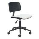  Zuo Duravel 110563 Office Chair - White/Black IMAGE 1