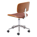  Zuo Duravel 110562 Office Chair - Brown IMAGE 5