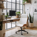  Zuo Flex 110560 High Back Office Chair - White IMAGE 11