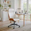  Zuo Flex 110560 High Back Office Chair - White IMAGE 13
