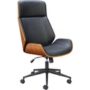  Zuo Flex 110559 High Back Office Chair - Black IMAGE 1
