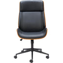  Zuo Flex 110559 High Back Office Chair - Black IMAGE 3