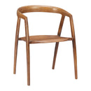  Zuo Ziran 110549 Set of 2 Dining Chair - Walnut IMAGE 8