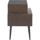 Zuo Mechy 110548 Side Table - Brown IMAGE 2