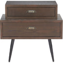  Zuo Mechy 110548 Side Table - Brown IMAGE 3