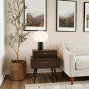  Zuo Mechy 110548 Side Table - Brown IMAGE 9