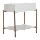  Zuo Yoru 110547 Side Table - Oak White IMAGE 3