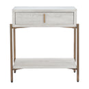  Zuo Yoru 110547 Side Table - Oak White IMAGE 5