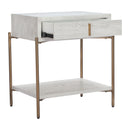  Zuo Yoru 110547 Side Table - Oak White IMAGE 6