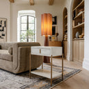  Zuo Yoru 110547 Side Table - Oak White IMAGE 9