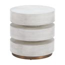  Zuo Laha 110545 Side Table - Oak White IMAGE 1