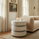 Zuo Laha 110545 Side Table - Oak White IMAGE 6