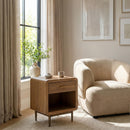  Zuo Vidaz 110543 Side Table - Brown IMAGE 5