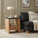  Zuo Natt 110542 Side Table - Black IMAGE 10