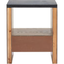  Zuo Natt 110542 Side Table - Black IMAGE 4