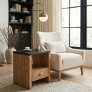  Zuo Natt 110542 Side Table - Black IMAGE 9