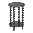  Zuo Gocce 110536 Side Table - Black IMAGE 1