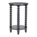  Zuo Gocce 110536 Side Table - Black IMAGE 4