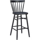  Zuo Tyce 110530 Set of 2 Barstool - Black IMAGE 1