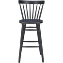  Zuo Tyce 110530 Set of 2 Barstool - Black IMAGE 3