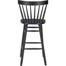  Zuo Tyce 110530 Set of 2 Barstool - Black IMAGE 4