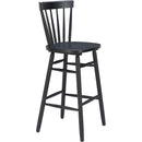  Zuo Tyce 110530 Set of 2 Barstool - Black IMAGE 6