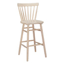  Zuo Tyce 110529 Set of 2 Barstool - Natural IMAGE 1