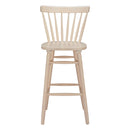 Zuo Tyce 110529 Set of 2 Barstool - Natural IMAGE 6