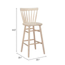  Zuo Tyce 110529 Set of 2 Barstool - Natural IMAGE 8