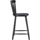  Zuo Tyce 110528 Set of 2 Counter Stool - Black IMAGE 2