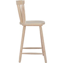  Zuo Tyce 110527 Set of 2 Counter Stool - Natural IMAGE 2